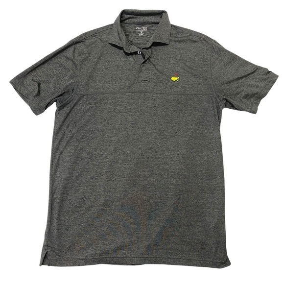 Masters Tech Men’s Polo Charcoal Gray Size Medium Golf - Picture 1 of 8